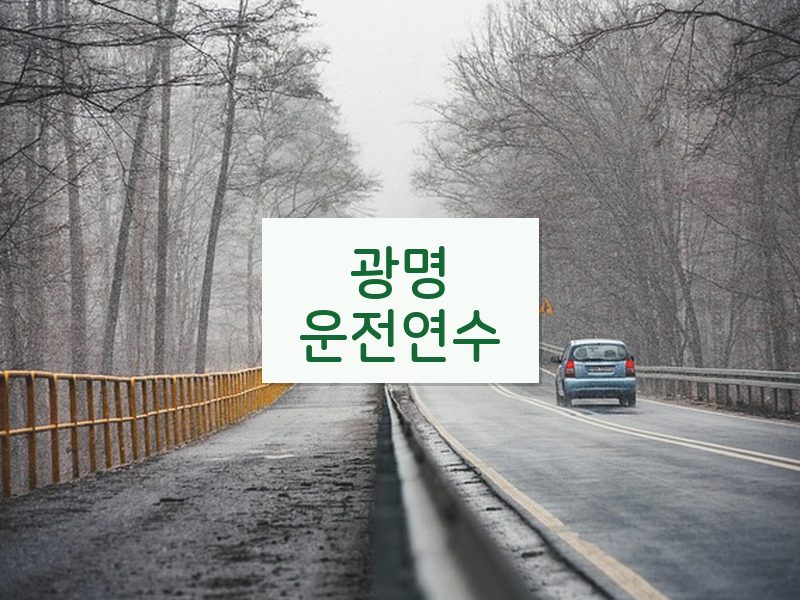 광명운전연수 후기