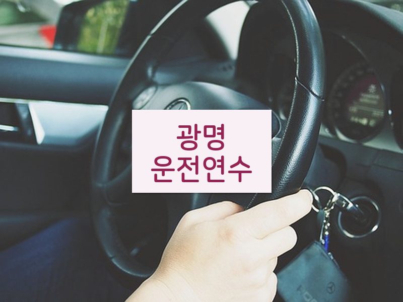 광명운전연수 후기