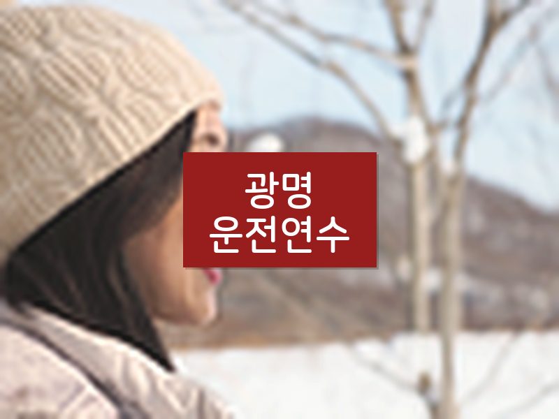 광명운전연수 후기