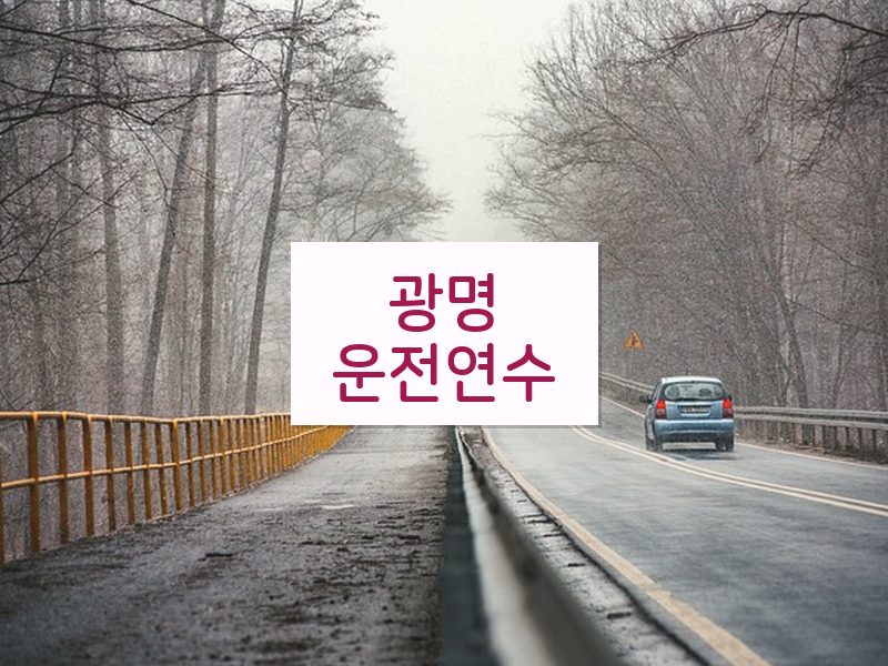 광명운전연수 후기