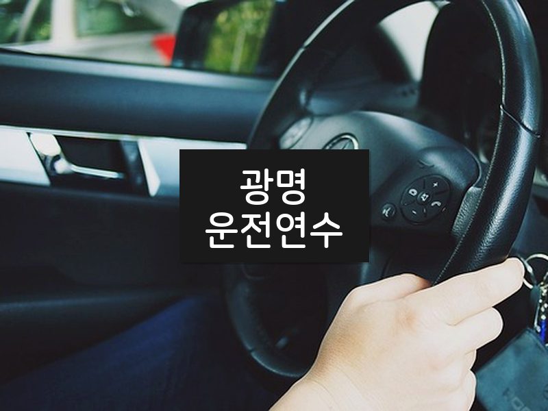 광명운전연수 후기