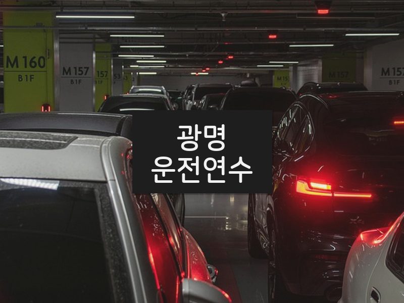 광명운전연수 후기