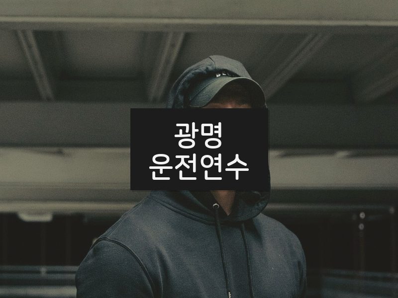 광명운전연수 후기