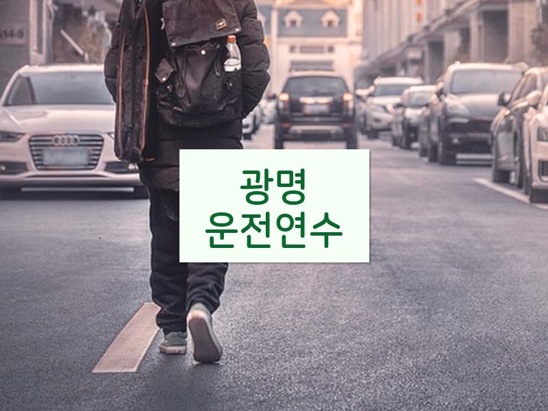 광명운전연수 후기