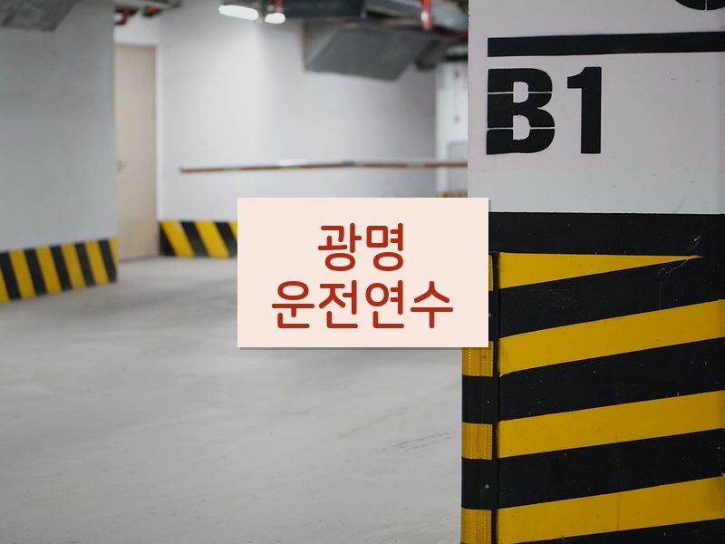 광명운전연수 후기