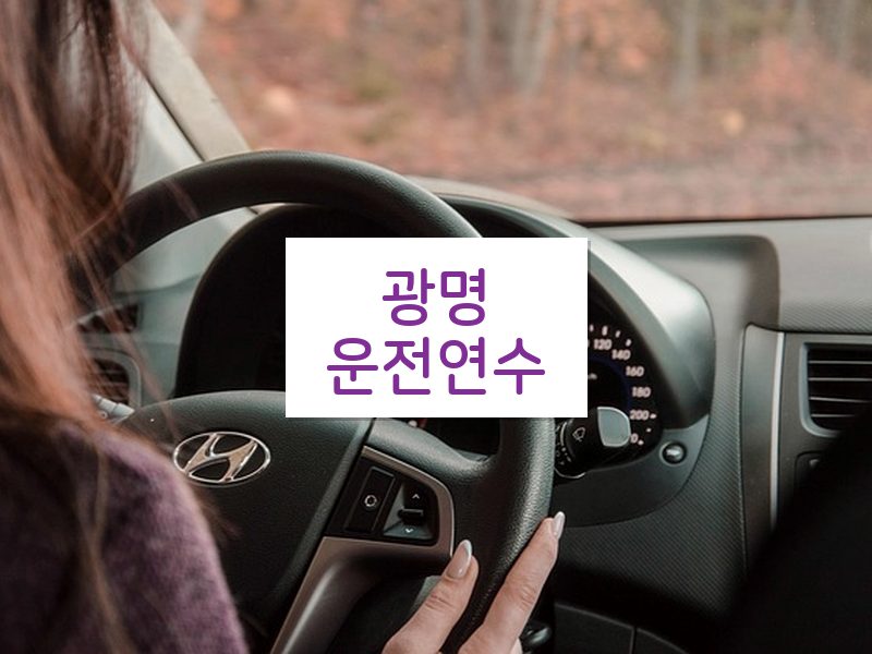 광명운전연수 후기