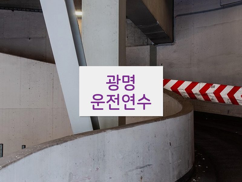 광명운전연수 후기