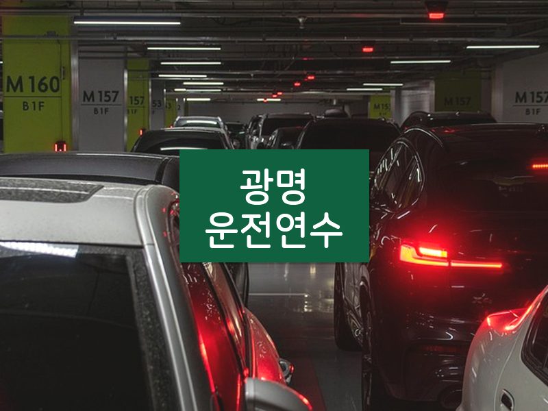 광명운전연수 후기