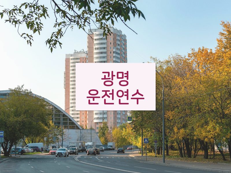 광명운전연수 후기