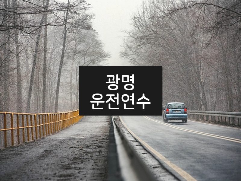 광명운전연수 후기