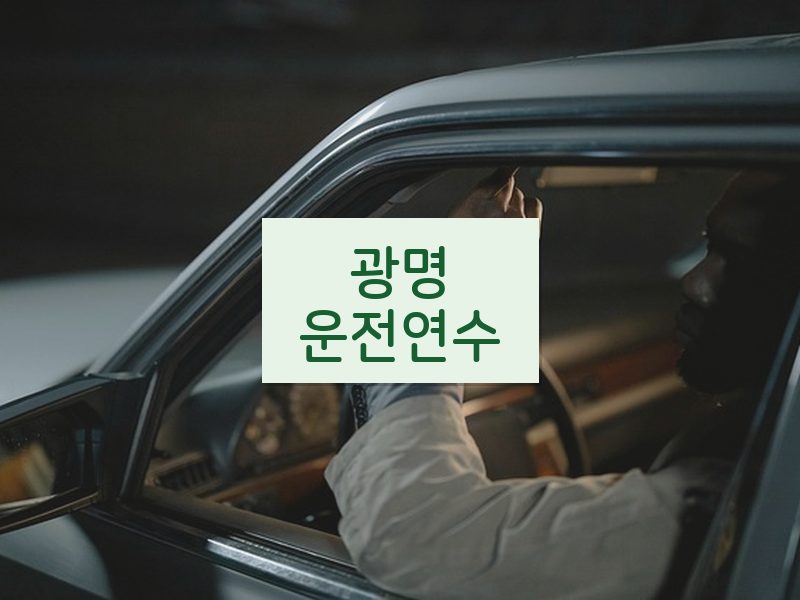 광명운전연수 후기