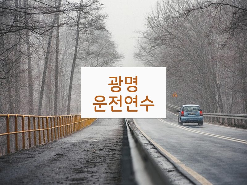 광명운전연수 후기