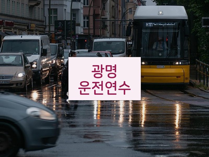 광명운전연수 후기