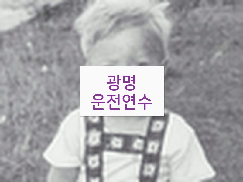 광명운전연수 후기