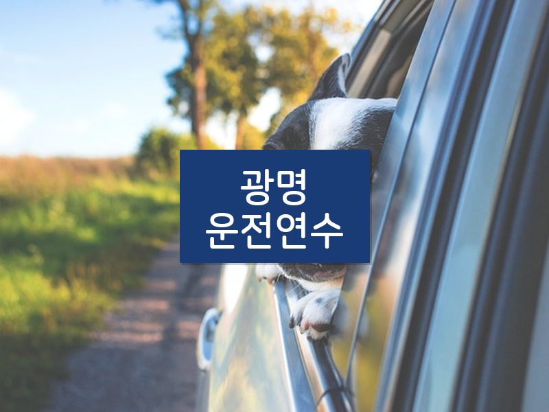광명운전연수 후기