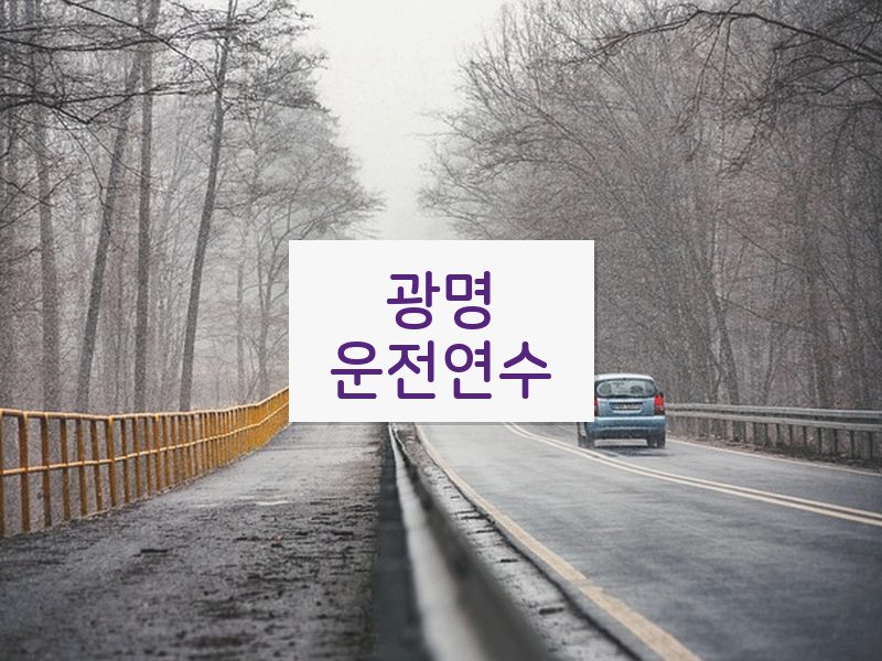 광명운전연수 후기