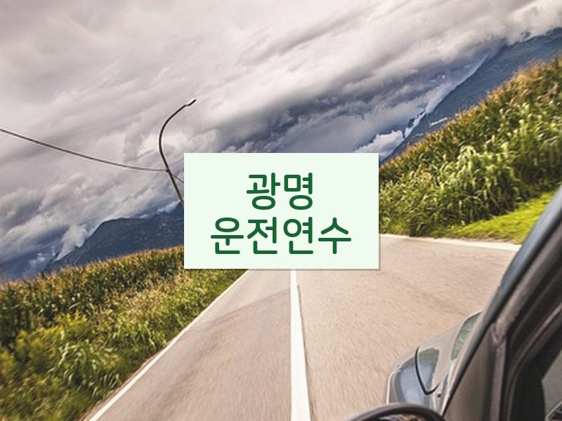 광명운전연수 후기