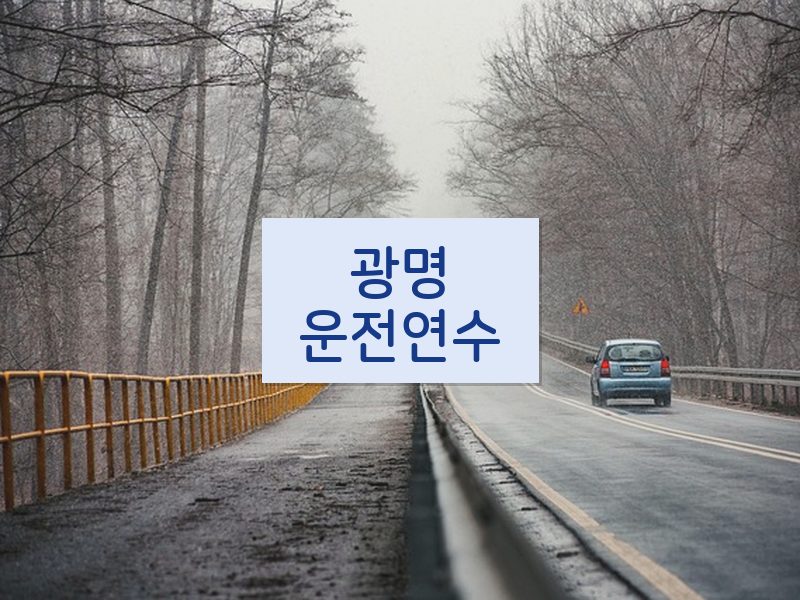 광명운전연수 후기