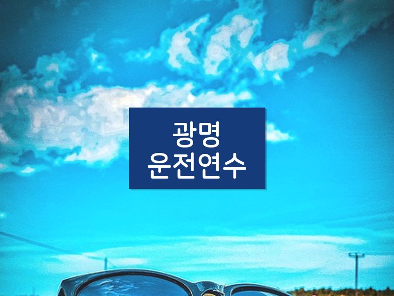 광명운전연수 후기