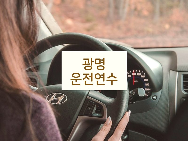 광명운전연수 후기