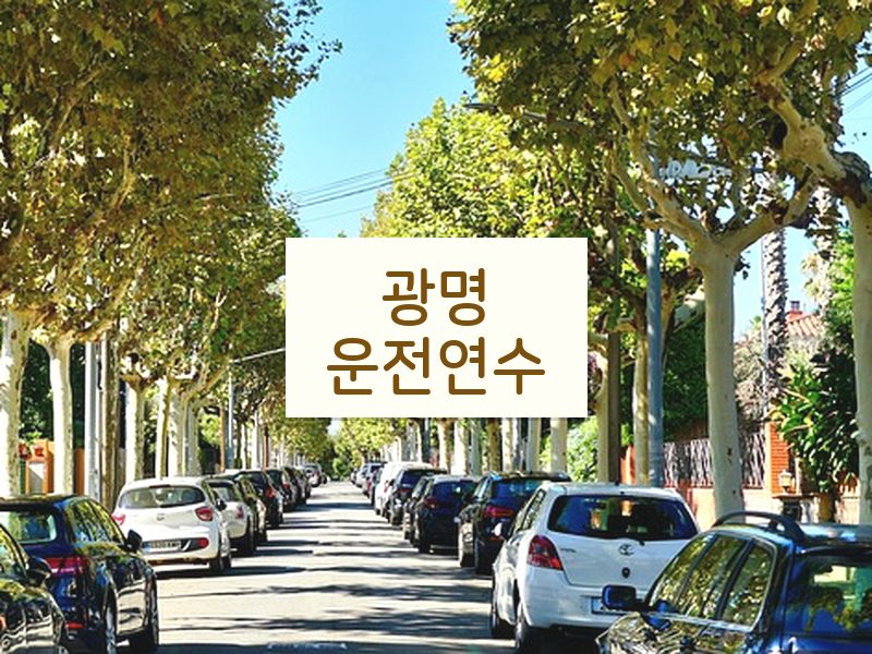 광명운전연수 후기