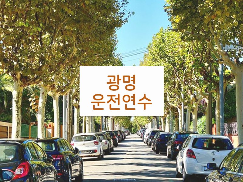 광명운전연수 후기