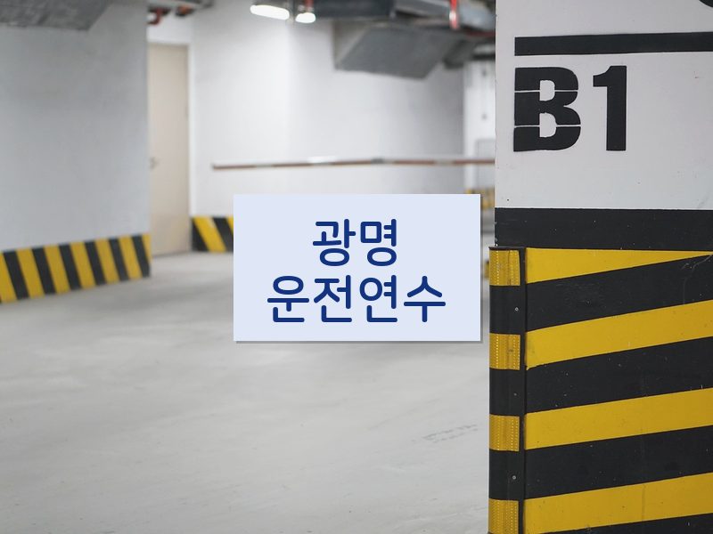 광명운전연수 후기