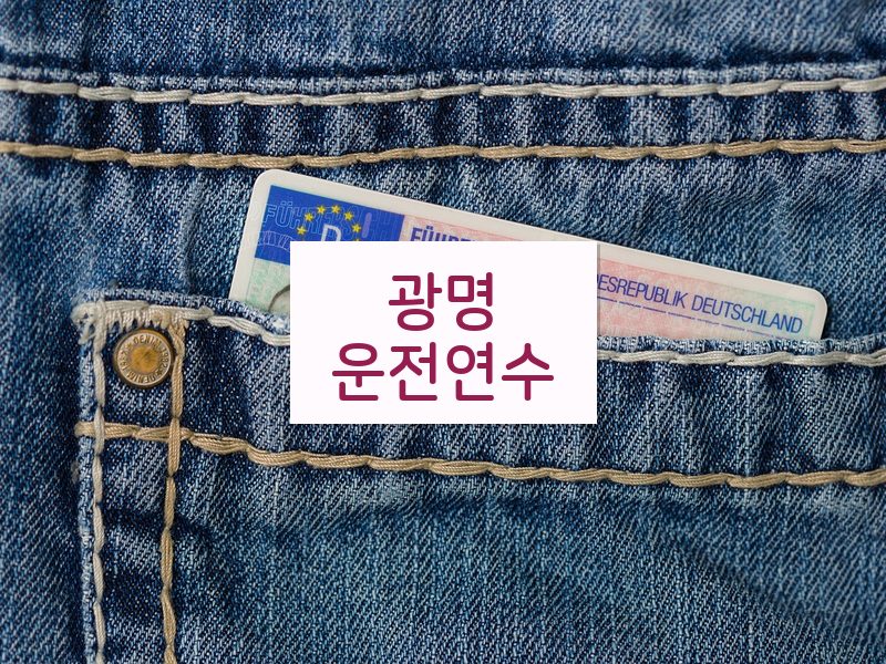 광명운전연수 후기