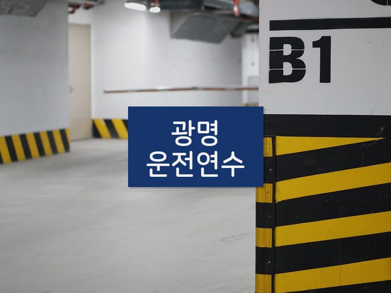 광명운전연수 후기