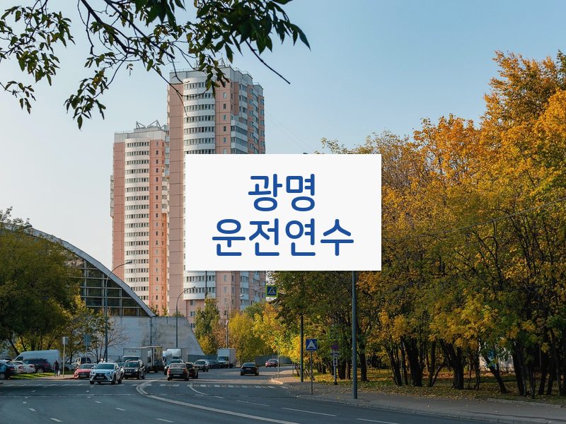 광명운전연수 후기