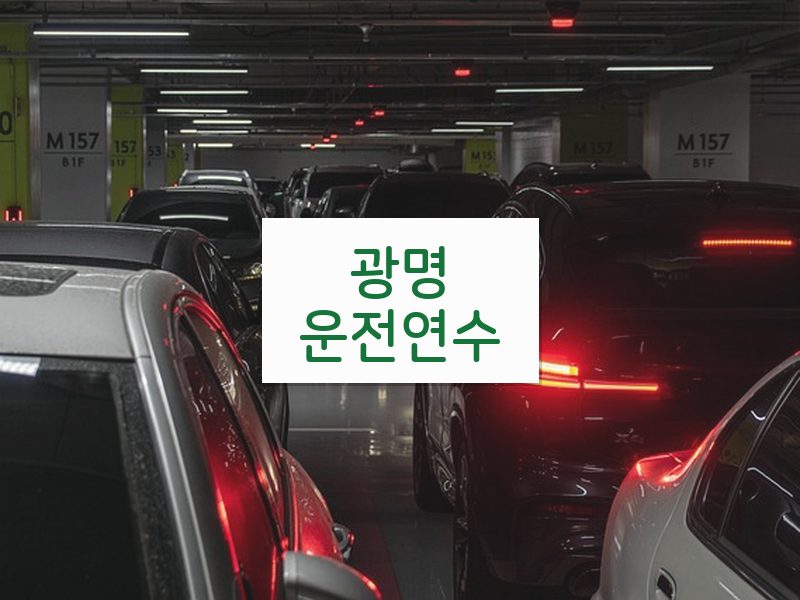 광명운전연수 후기