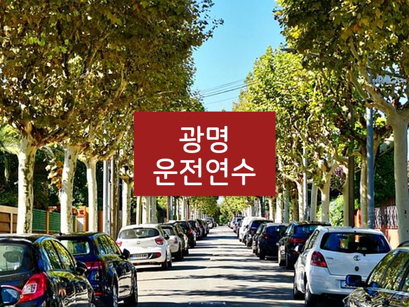 광명운전연수 후기