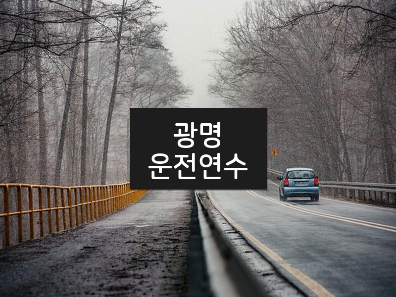 광명운전연수 후기