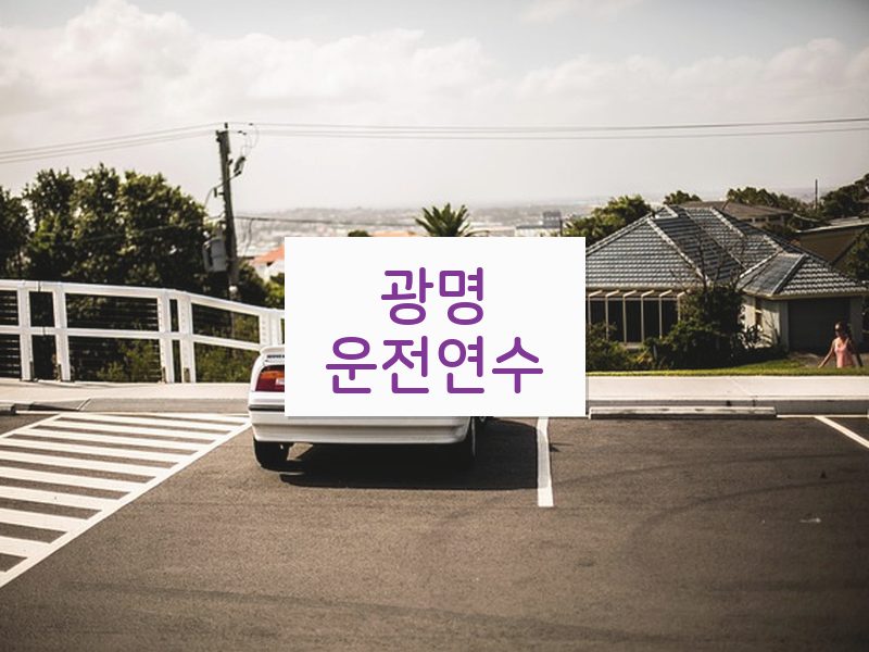 광명운전연수 후기