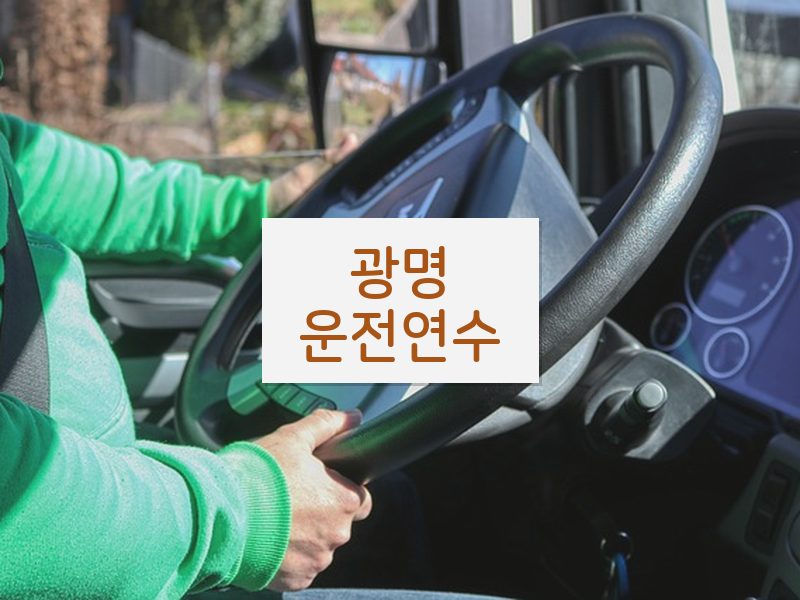광명운전연수 후기