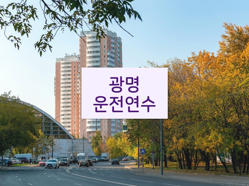 광명운전연수 후기