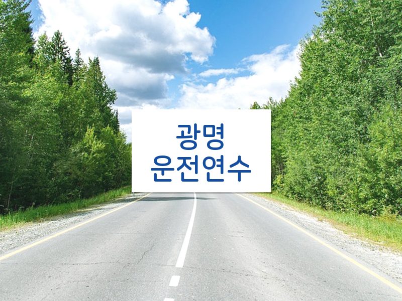 광명운전연수 후기