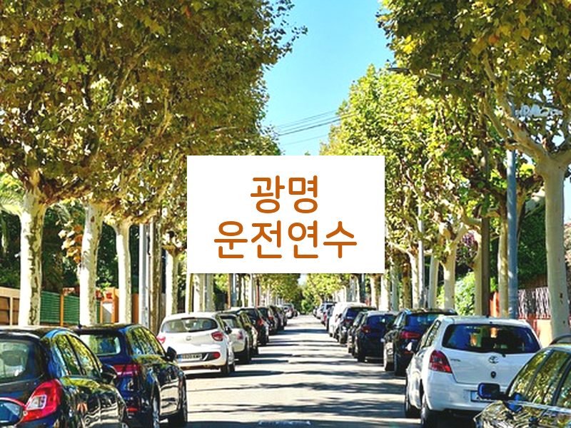 광명운전연수 후기