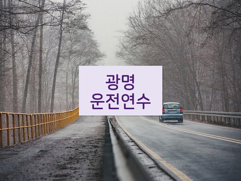 광명운전연수 후기