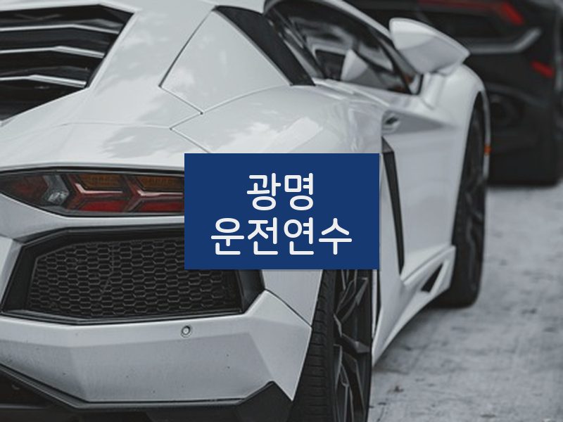 광명운전연수 후기