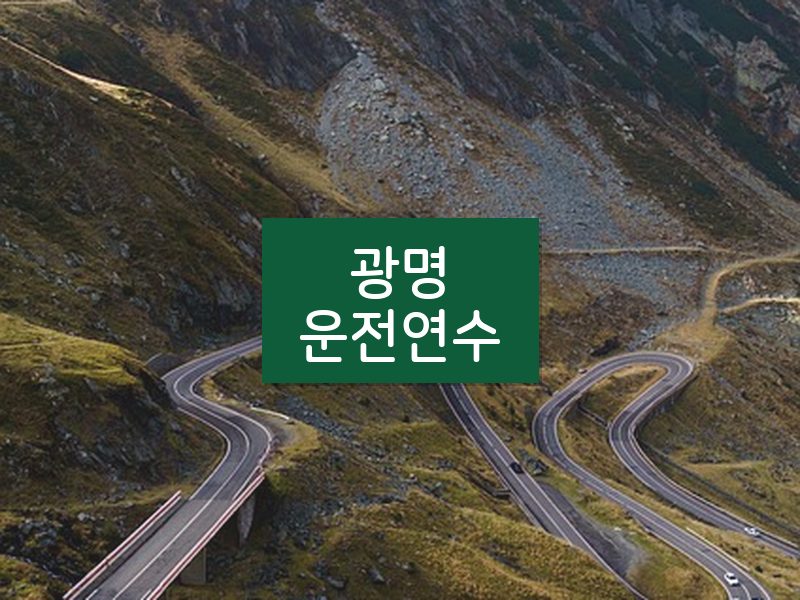 광명운전연수 후기